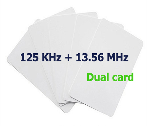 Thẻ tần số k&eacute;p 125Khz + 13.56 Mhz (Dual card) Mango